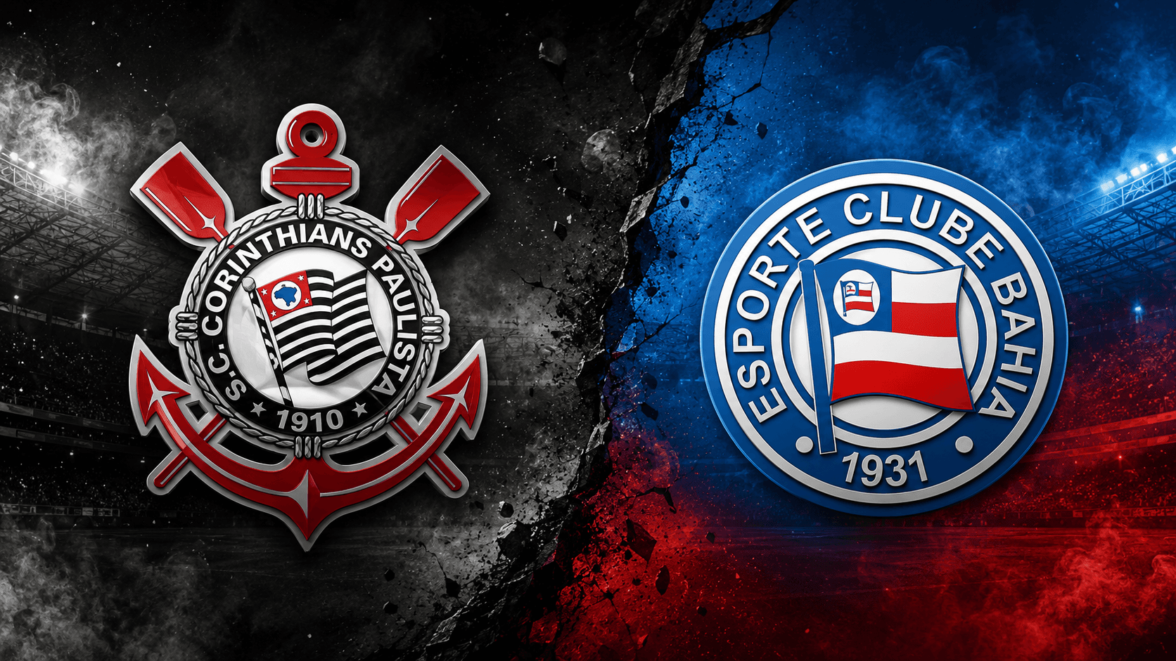 estatísticas de corinthians x esporte clube bahia