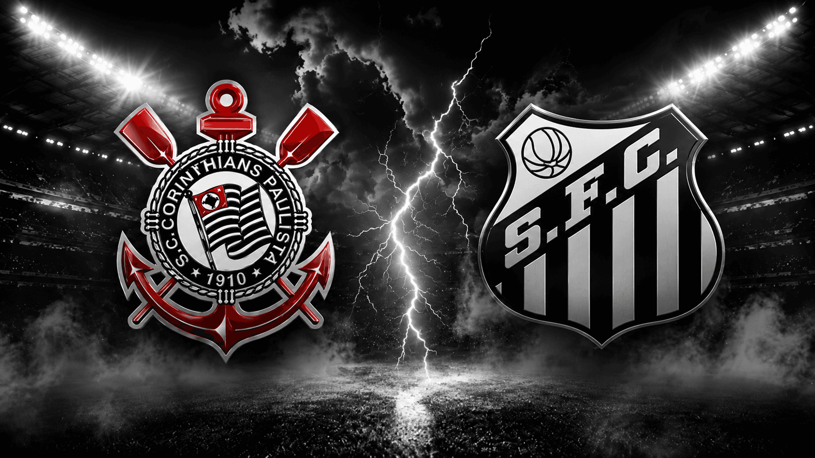 estatísticas de santos futebol clube x corinthians