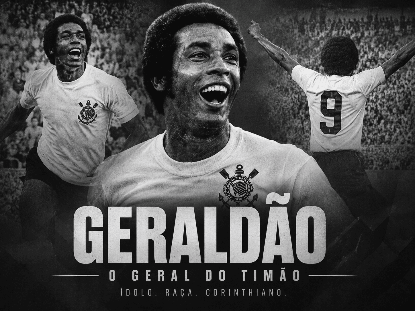 Geraldão no Corinthians e a história do artilheiro do título de 1977