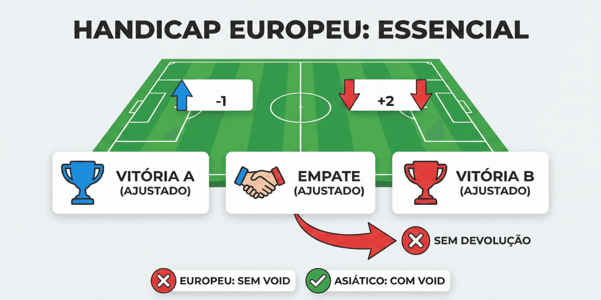 Handicap Europeu: Guia Completo para Apostar com Estratégia